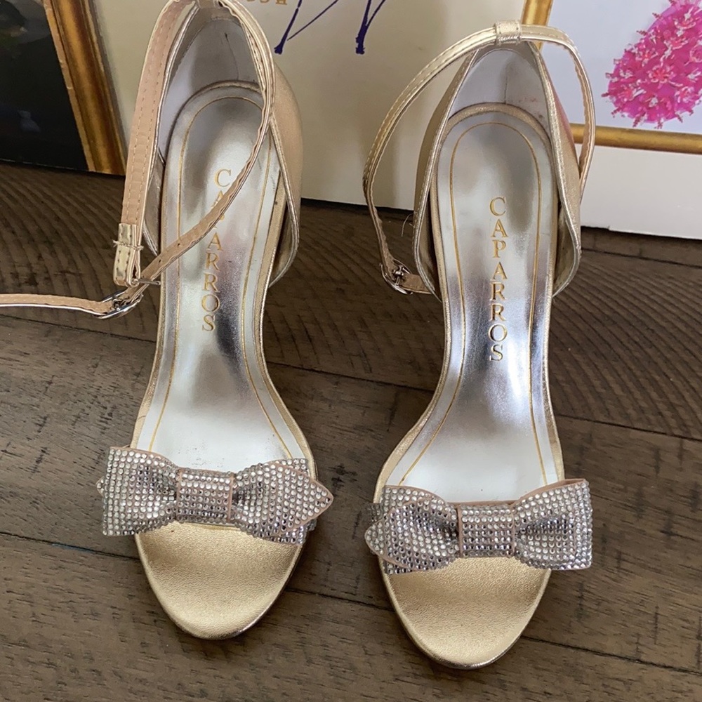 Gold heels